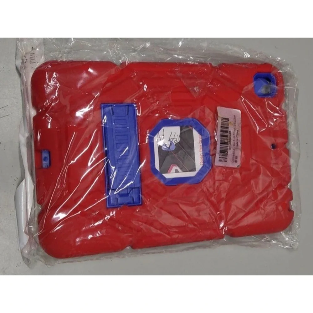Grifobes iPad Mini 5/4 Case Heavy Duty Shockproof Kids Cover with Stand Red Blue